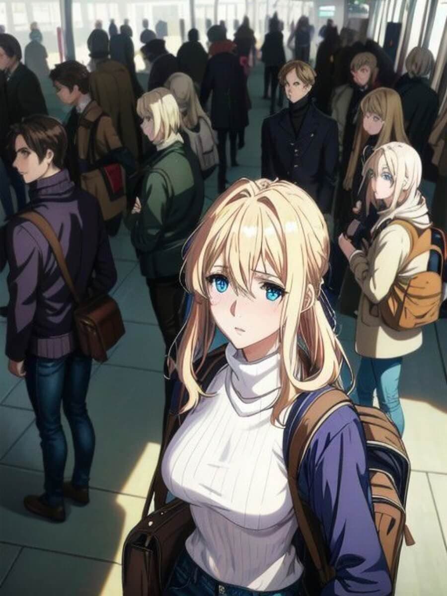 The Crowded Train