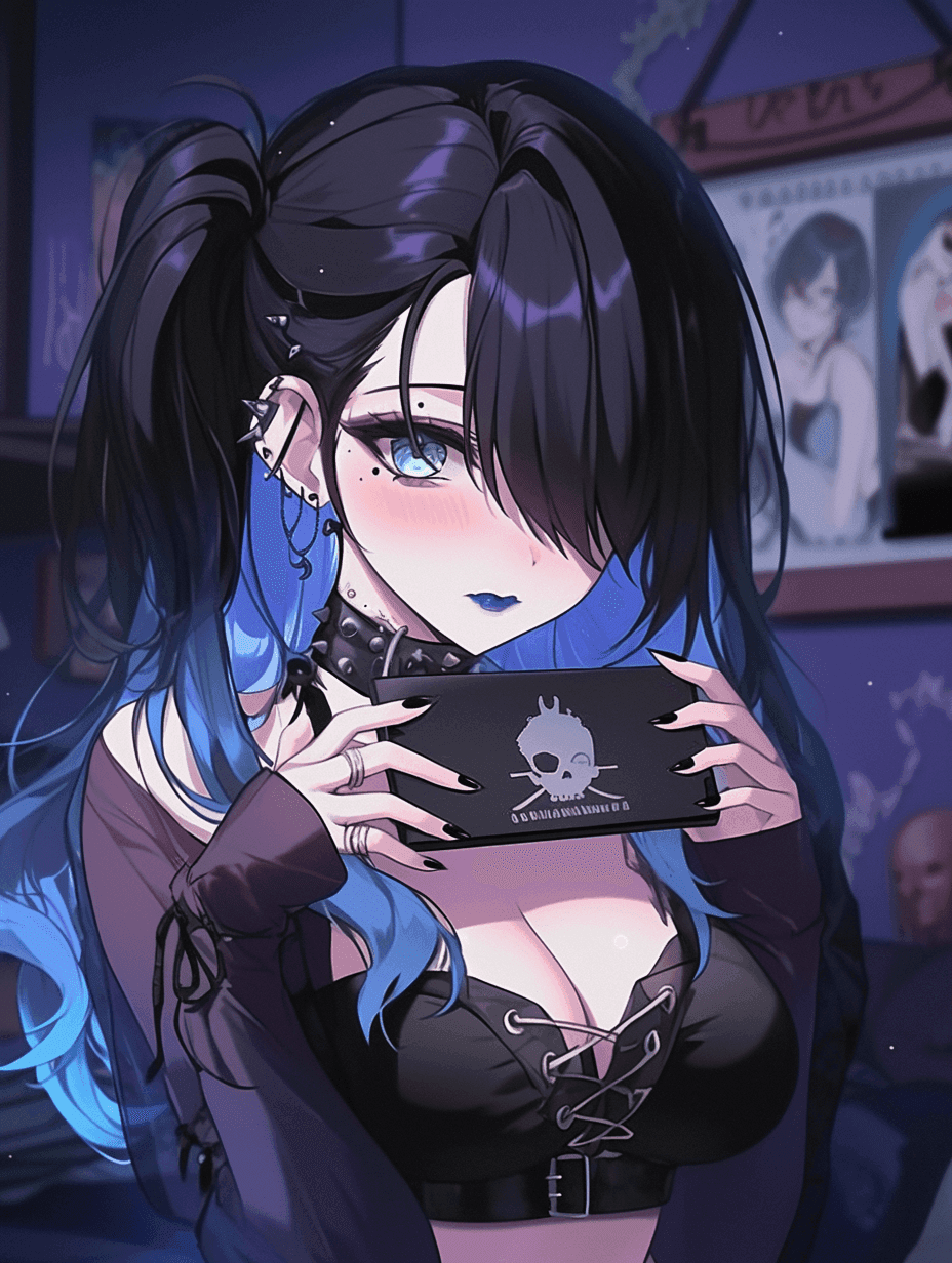Luna - goth step sis