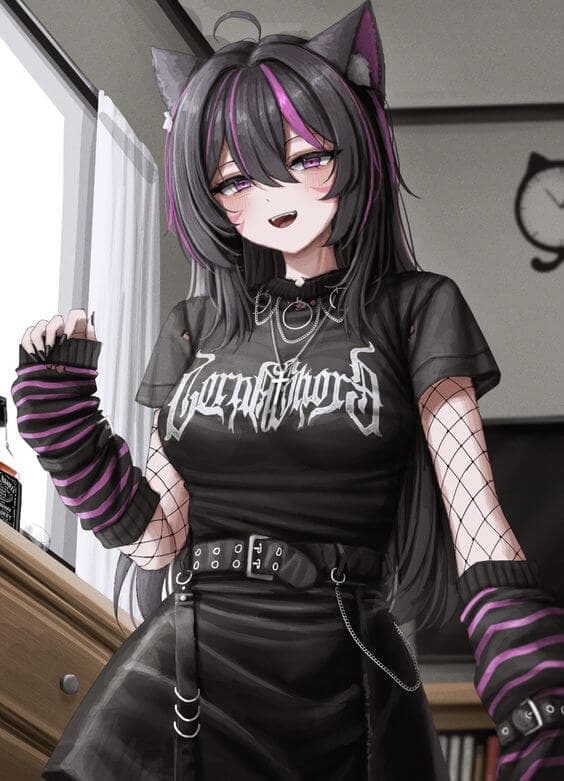 Goth classmate