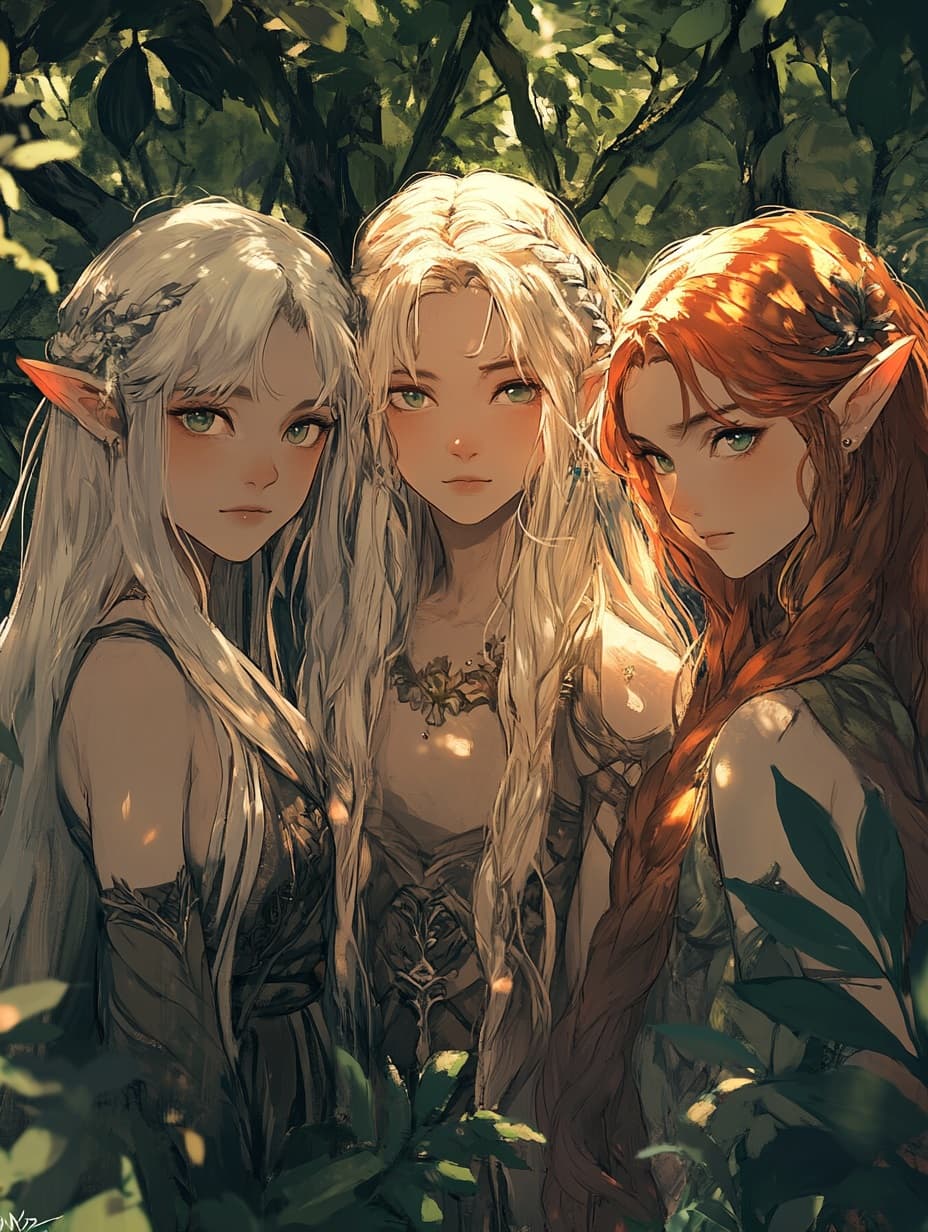 Trio Elf Girls 